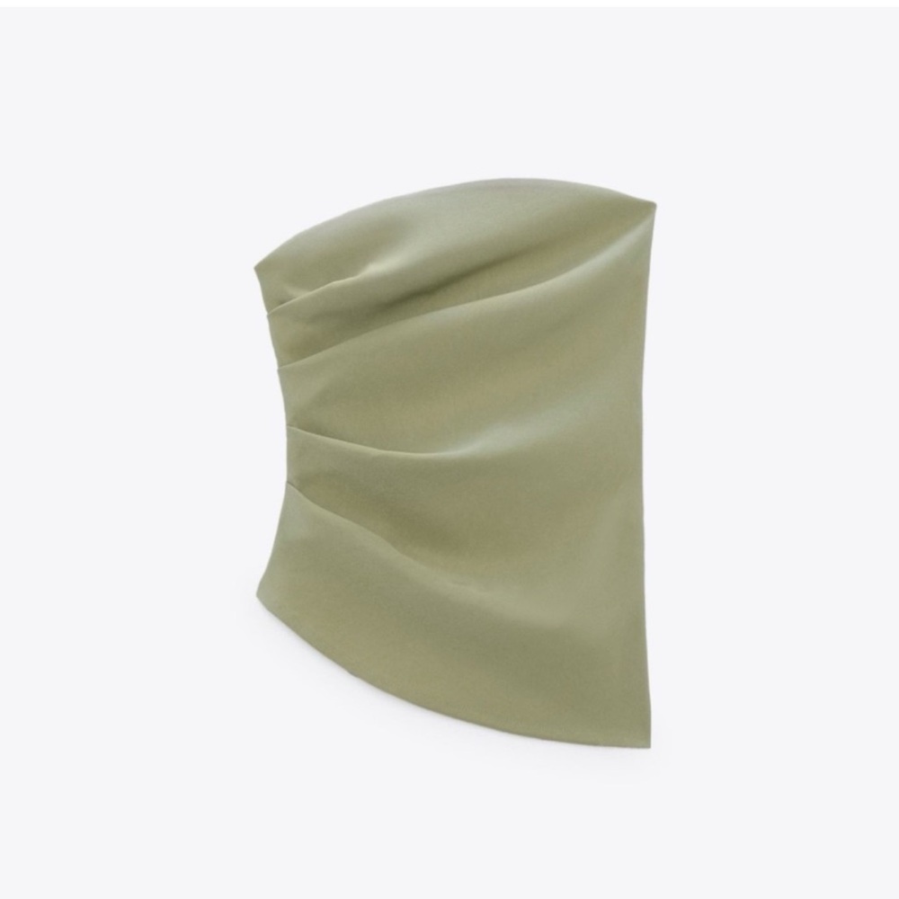 Zara Olive Green Top